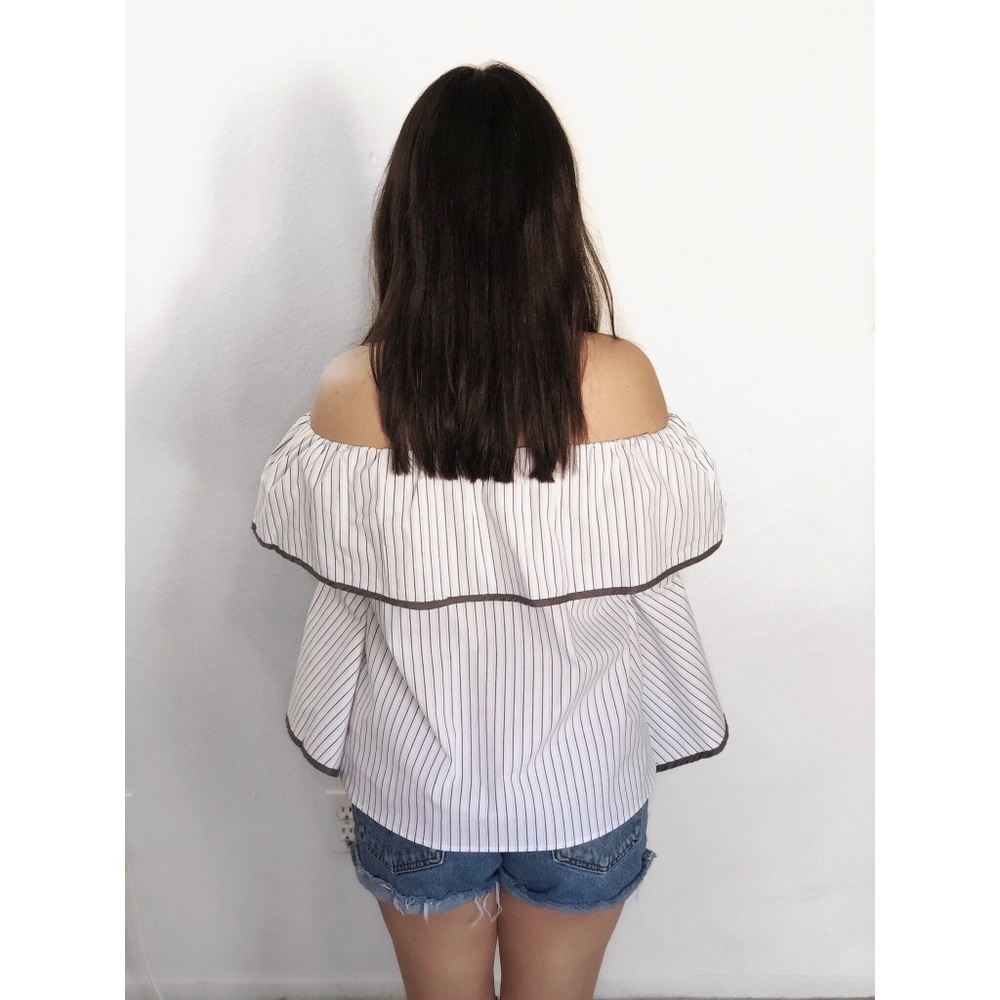 🔻(LAST)SALE Lila Grey Top - Picture 3 of 5